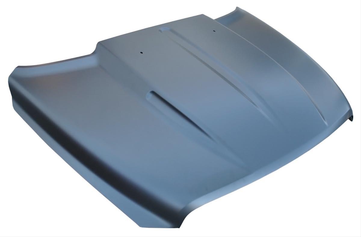 2.0 In Cowl Style Steel Hood 09-18 Ram 1500, 19-22 Classic 1500 - Click Image to Close